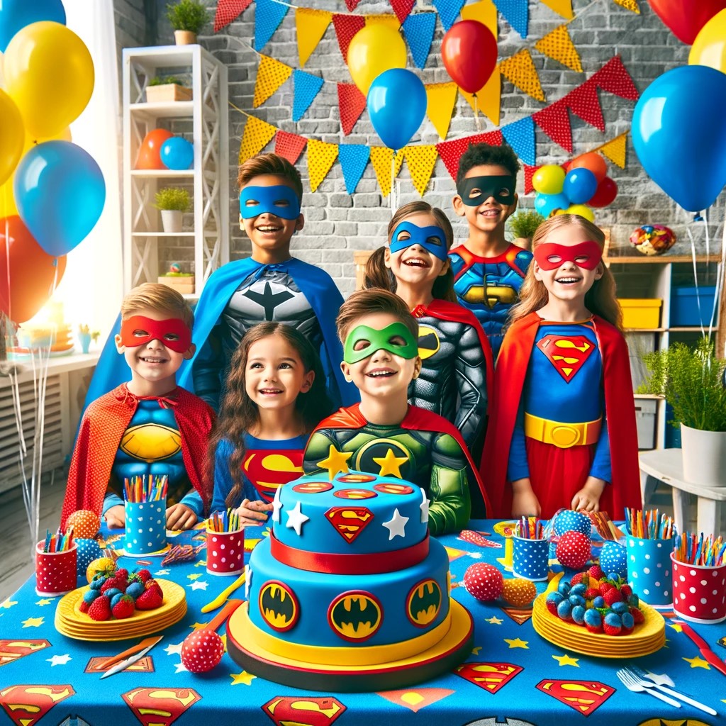 Cómo organizar una fiesta infantil de superhéroes ideas consejos